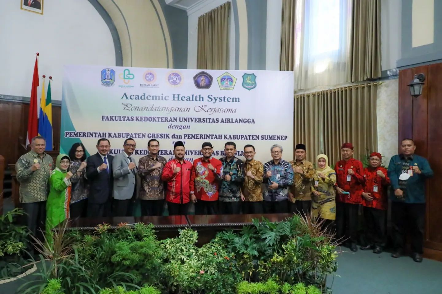 Wujudkan Nawa Karsa Gresik Sehati, Gus Yani Jalin Kerja Sama dengan Universitas Airlangga dan Universitas Brawijaya di Bidang Kesehatan