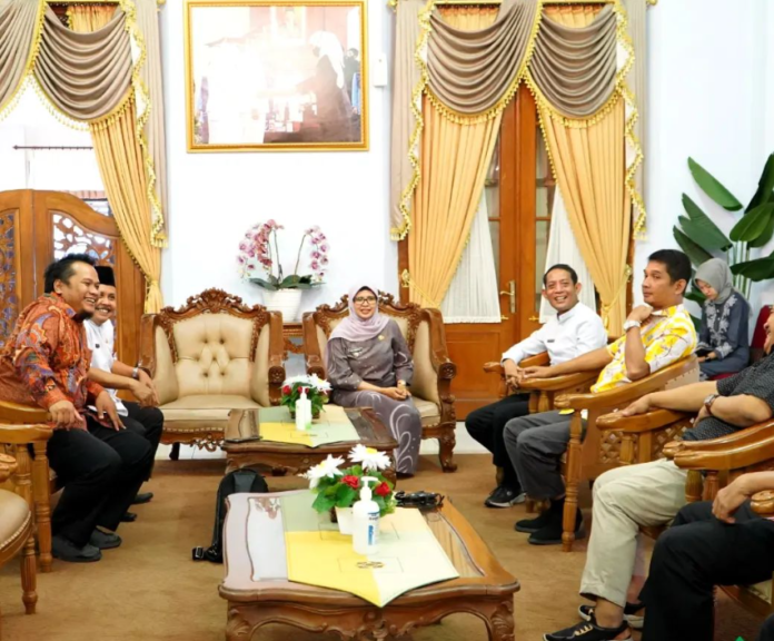 Bupati Blitar Terima Silaturahmi Kepala BPN Kabupaten Blitar