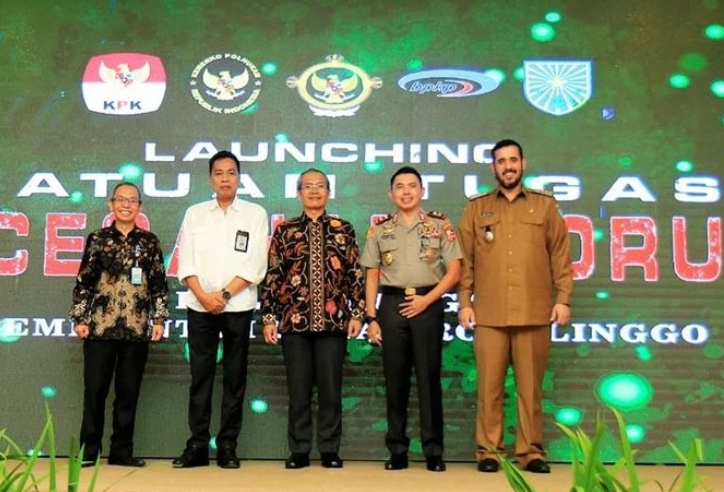 Wali Kota Probolinggo, Habib Hadi Zainal Abidin,Peluncuran Satuan Tugas Pencegahan Korupsi di Lingkungan Pemerintah Kota Probolinggo, 