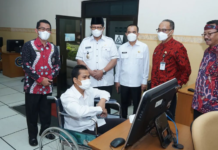 Plt. Bupati Bangkalan Tinjau Uji Kompetensi PPPK Tenaga Teknis Kabupaten Bangkalan