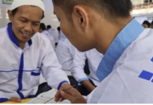 "Napi Rutan Kelas II B Nganjuk Manfaatkan Momen Ramadhan untuk Belajar Mengaji Al-Qur'an"