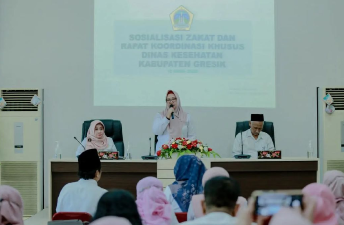 Wabup Gresik dan Ketua Baznas Paparkan Keuntungan Zakat Profesi bagi ASN di Dinas Kesehatan