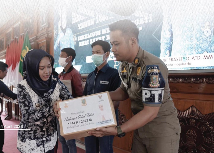 Korpri Kota Mojokerto Tasyarufkan Zakat dan Infaq Senilai Rp 128,9 Juta untuk Masyarakat dan Non ASN