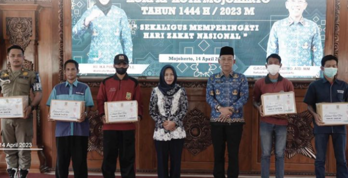 Korpri Kota Mojokerto Tasyarufkan Zakat dan Infaq Senilai Rp 128,9 Juta untuk Masyarakat dan Non ASN