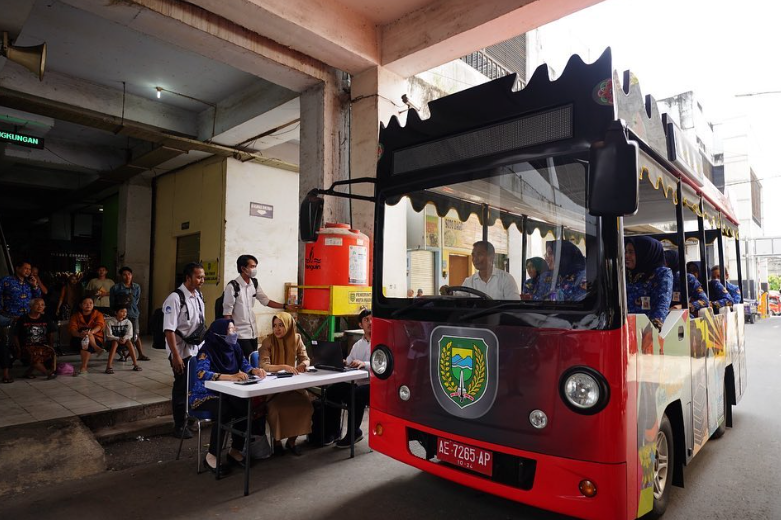 Pemkot Madiun Sosialisasi Belanja Drive Thru di PBM, Gunakan Aplikasi untuk Kemudahan Tanpa Turun dari Kendaraan