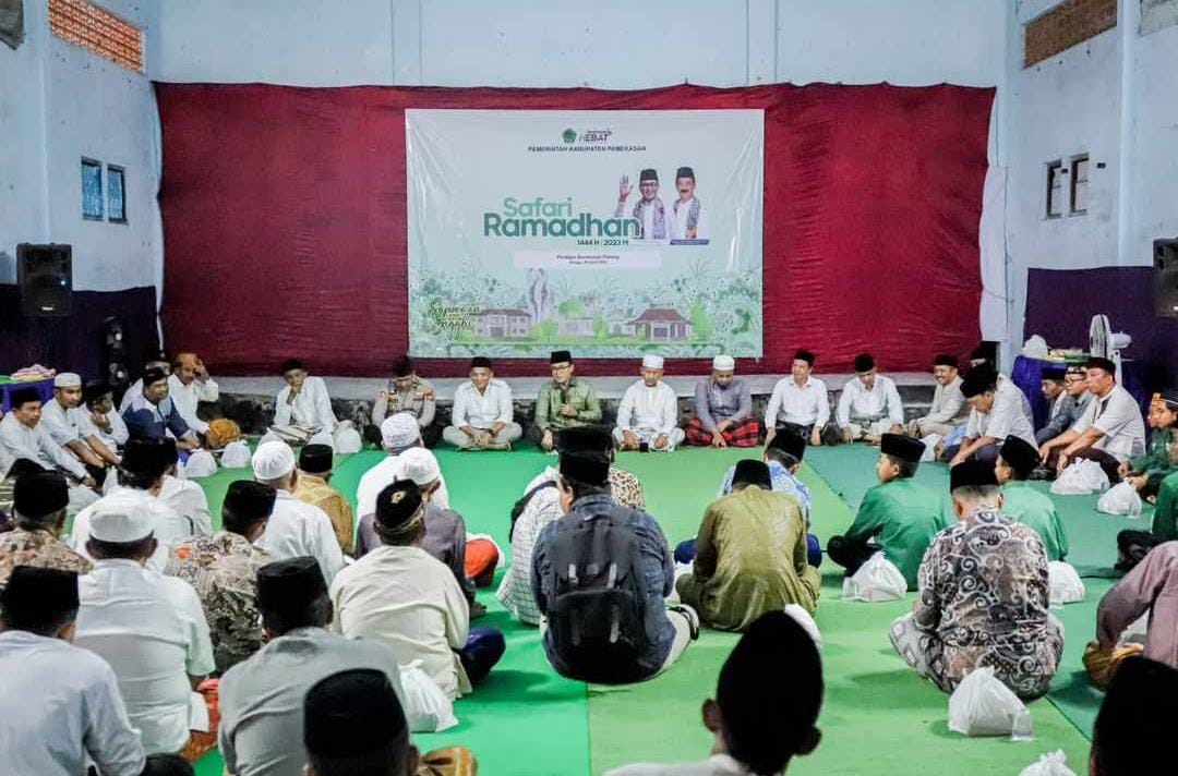 Pemkab Gelar Safari Ramadhan, Bupati Baddrut Tamam Ajak Masyarakat Jaga Kerukunan Jelang Pemilu