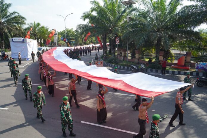 "Ribuan Pemuda Kediri Rayakan Kebhinekaan dalam Kirab Kebangsaan"