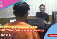 Bujuk Rayu Gadis Bawah Umur, Pemuda Terancam 15 Tahun Penjara