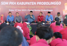 "Plt. Bupati Probolinggo Apresiasi SDM PKH dalam Halal Bihalal 'Membangun Soliditas Menjadi SDM PKH Berkualitas'"
