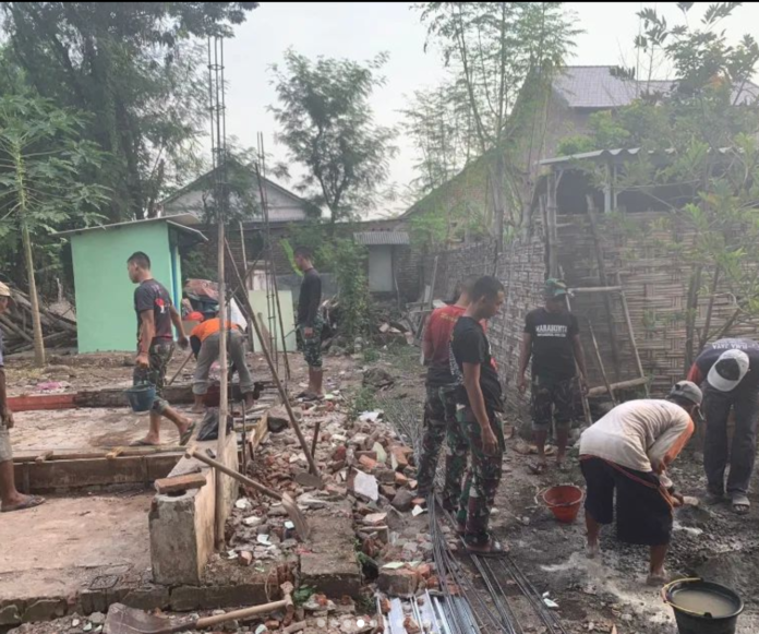 Satgas TMMD 116 Mojokerto, Sasar Rutilahu Warga Dusun Randurancang