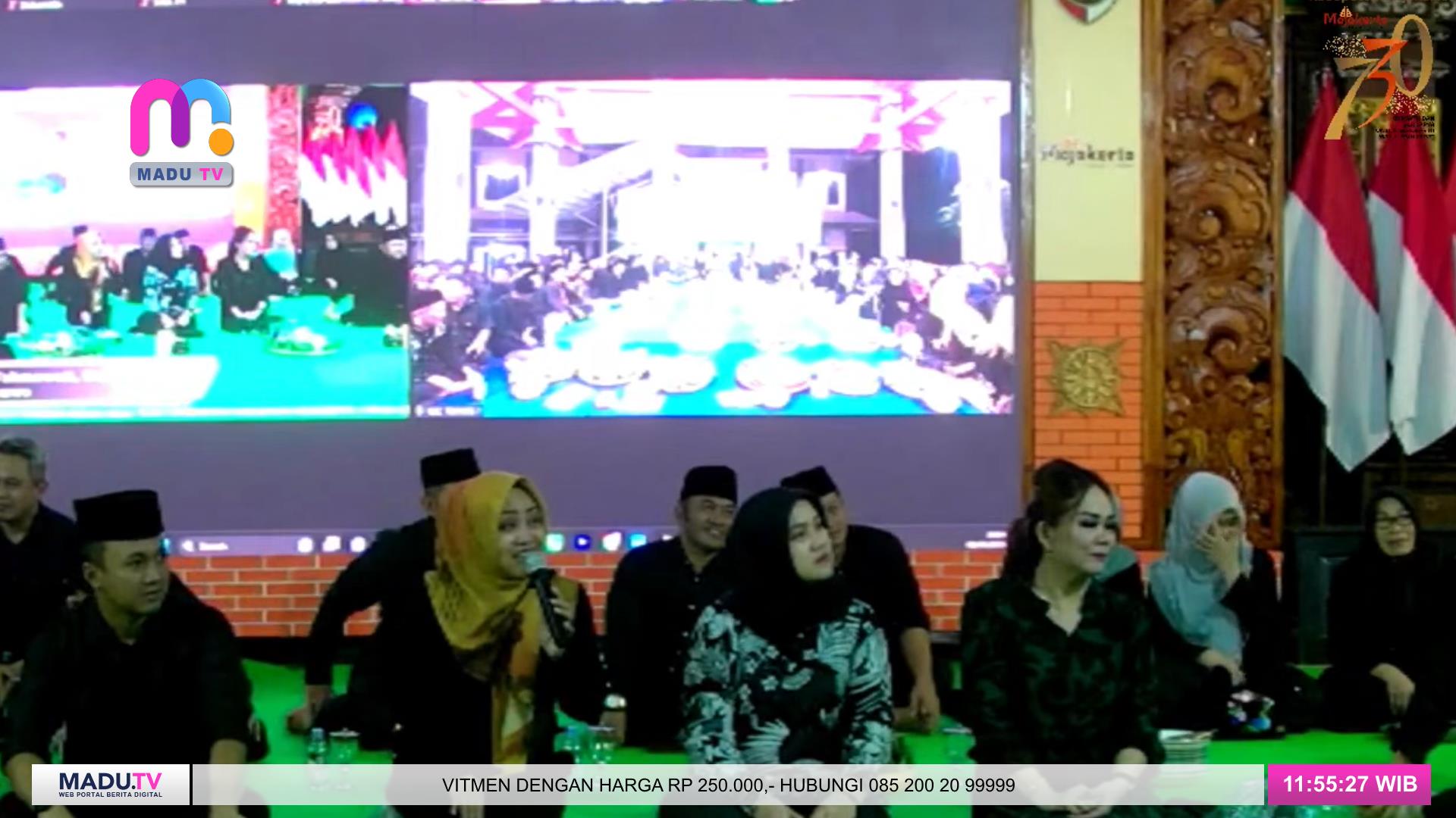 Peringatan Hari Jadi ke-730 Kabupaten Mojokerto Dimeriahkan Dengan Parade 730 Tumpeng