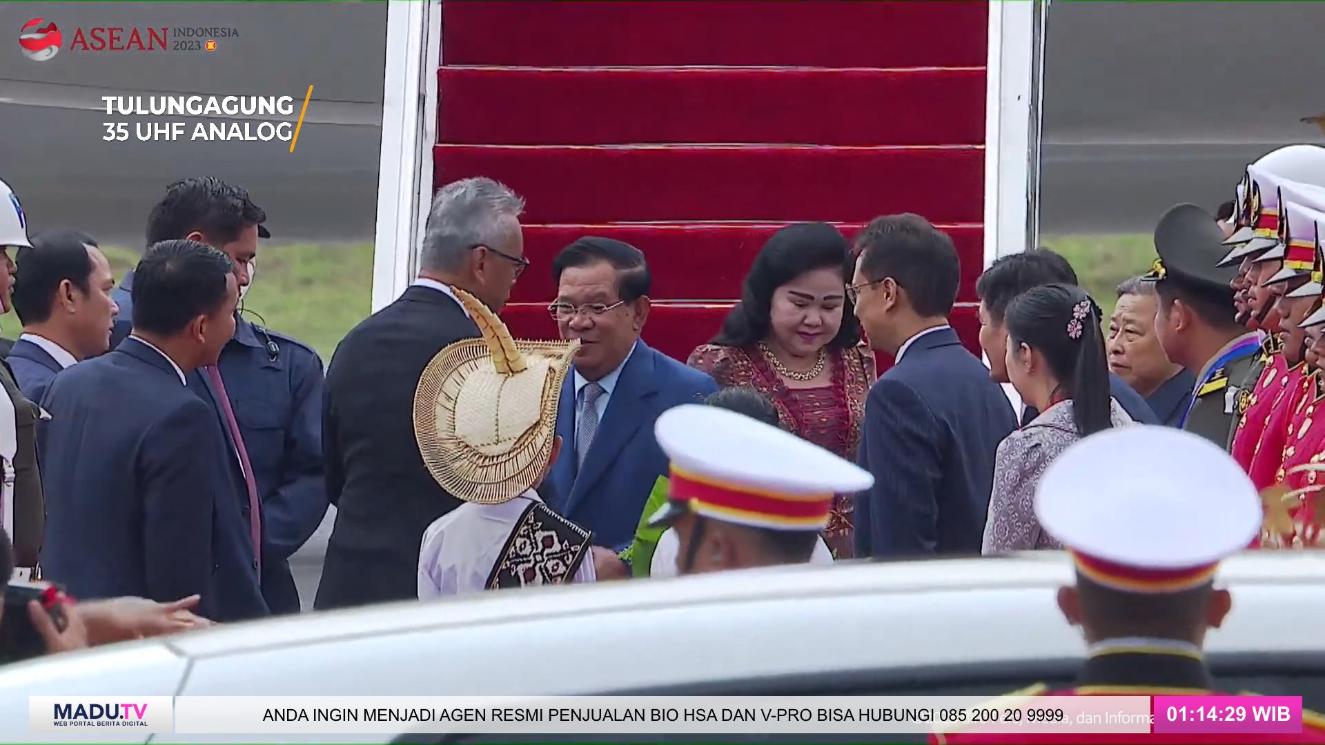 Perdana Menteri Kamboja dan Sultan Brunei Darussalam Tiba di Labuan Bajo untuk KTT ASEAN ke-42