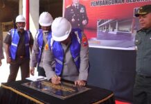 Kunjungan Kerja ke Kota Madiun, Kapolda Pantau Pembangunan Gedung Polresta