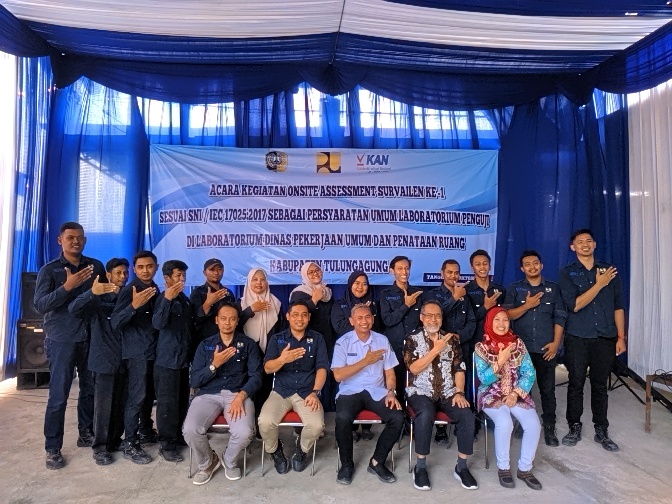 Kegiatan Uji Asesmen Survailen Tahap 1 Laboratorium Dinas PUPR