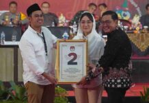 Usai Mendapatkan Nomer Urut 2, Pasangan Mas Ibin – Elim : Kota Blitar Harus SAE Sembarange