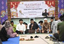 Hadiri Halal Bihalal Kebangsaan Kelurahan Ngampel, Gus Qowim: Sarana Meningkatkan Kecintaan dan Kepedulian pada Negara