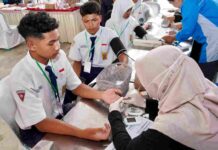CKG di Kabupaten Kediri, Selain Masyarakat Umum Mas Dhito Terjunkan Tim Sasar Kalangan Pelajar