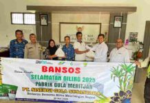 PG Meritjan Bagikan Ratusan Paket Sembako Sambut Musim Giling 2025