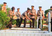 Peringati Hari Bhayangkara ke-79, Kapolres Kediri Kota Pimpin Ziarah dan Tabur Bunga di TMP Joyoboyo