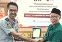 Mahasiswa Hukum Uniska Praktek Lapang di LPKA
