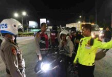 Operasi Aman Suro, Polres Madiun Kota Tindak Tegas Pelanggar Lalin