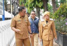 Mbak Wali Tinjau Penindakan Tegas Tiang dan Kabel Telekomunikasi, Wujudkan Keindahan Kota Kediri