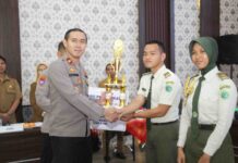 Lomba Cerdas Cermat Kamtibmas Tingkat Pelajar Rebut Piala Kapolres Kediri Kota, SMAN 5 Taruna Brawijaya Raih Juara