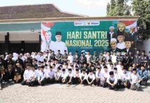 Kapolres Kediri Kota Hadiri Hari Santri, Ajak Santri Jadi Garda Moral dan Keamanan Bangsa