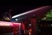 Si Jago Merah Mengamuk, Rumah Warga di Desa Talkandang Ludes Terbakar