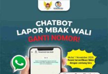 Nomor WA Chatbot Lapor Mbak Wali Resmi Beralih, Kini Jadi Centang Biru untuk Pelayanan Lebih Terpercaya