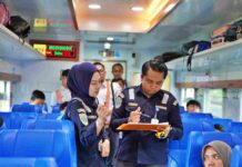 KAI Daop 7 Madiun dan DJKA Gelar Inspeksi Keselamatan, Jelang Angkutan Lebaran 2026