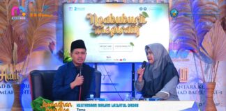 Suasana sore di Pondok Pesantren MADU KH. Ahmad Badjuri Campurdarat kembali dipenuhi cahaya ruhani dalam rangkaian kegiatan Ramadhan Paradise. Mengangkat tema “Keutamaan Malam Lailatul Qadar”, kajian ini menghadirkan Prof. Dr. H. M. Muntahibun Nafis, M.Ag sebagai narasumber utama, yang membedah makna malam agung tersebut melalui perspektif tasawuf dan Kitab Al-Hikam.