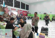 Untuk Menjaga Kesehatan Anggotanya, Polres Blitar melaksanakan kegiatan Pemeriksaan Rikkes Polda Jatim