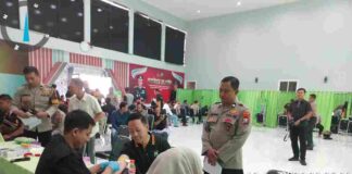 Untuk Menjaga Kesehatan Anggotanya, Polres Blitar melaksanakan kegiatan Pemeriksaan Rikkes Polda Jatim