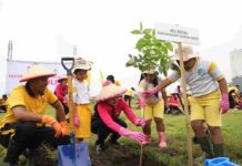 Hari Bumi 2026: Aksi Tanam Pohon di Kediri Jadi Rangkaian HUT Ke-46 YKB, HUT Ke-80 Bhayangkara, dan HUT Ke-78 Polwan RI