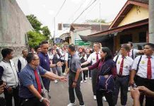 KONI Kota Kediri, Sambut Ribuan Atlet Taekwondo dan Ajak City Tour ke Kampung Tenun Ikat Serta Pusat Oleh-Oleh
