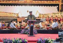 Kapolda Jatim Gaungkan Semangat Jogo Jawa Timur di Pagelaran Wayang Kulit Hari Bhayangkara ke – 80