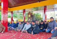 Bersama Wisatawan Mancanegara, Kapolres Kediri & Ketua DPRD Kab. Kediri hadiri Tradisi 1 Suro di Petilasan Sri Aji Joyoboyo