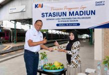 Lagu “Stasiun Madiun”, Kini Jadi Identitas Baru Penyambutan Penumpang di Stasiun Madiun