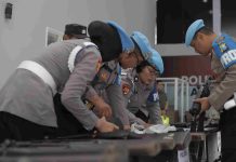 Polres Blitar Laksanakan Mitigasi dan Pemeriksaan Senpi Anggota Polres Blitar