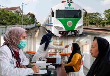 KAI Daop 7 Gelar Rail Clinic Gratis di Stasiun Geneng, Layani Kesehatan Warga dan Bagikan Kacamata