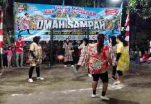 Peringati Kemerdekaan HUT ke-81 RI, Mak-Mak Dasteran Ikuti Sepak Bola Saroja Cup 2026 di Omah Sampah