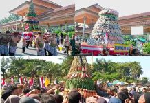 Kirab Gunungan jaler Estri, Meriahkan Peringatan Maulid Nabi di Kota Madiun