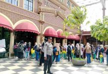 Patroli Pengamanan di Objek Wisata Kampung Coklat