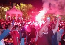 Nobar Final Timnas Indonesia di Balai Kota Madiun, Ribuan Warga Bersorak Rayakan Kemenangan